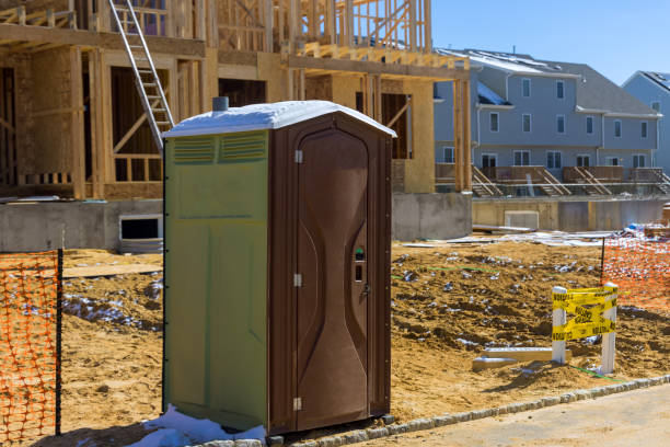 Porta potty delivery and setup in South Henderson, NC